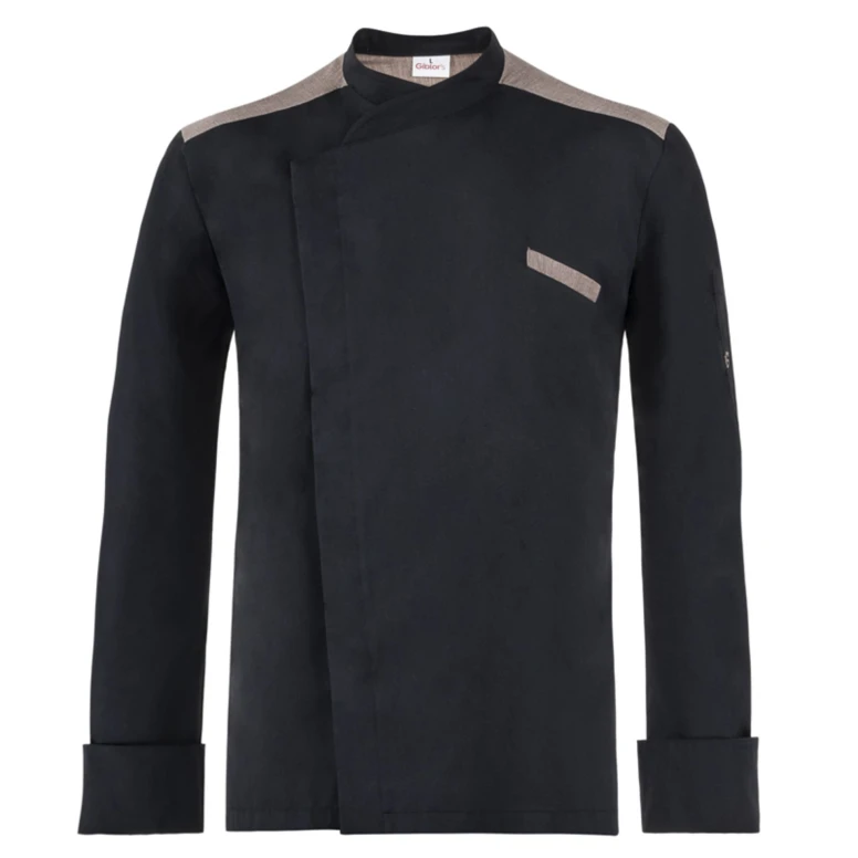 Chaqueta de trabajo de manga larga Chef Giblor's Vulcano 20P08G171