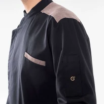 Chaqueta de trabajo de manga larga Chef Giblor's Vulcano 20P08G171