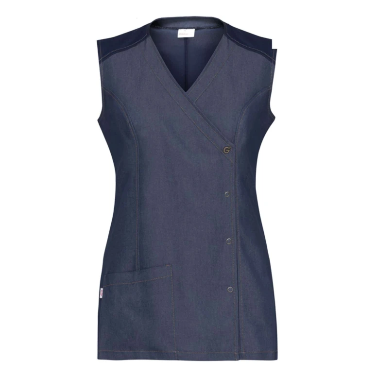 Blusa de trabajo Frency Stretch Mujer Giblor's 21P02K253