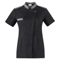 Chaqueta mao de trabajo de manga corta Chef Giblor's IMujer 20P08G178