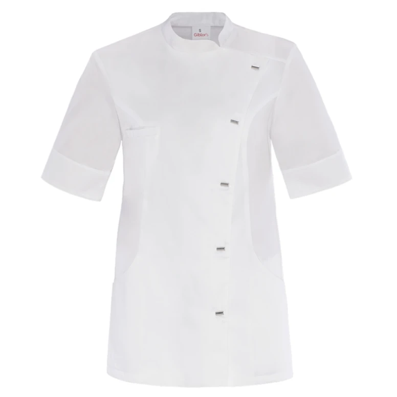 Chaqueta mao de trabajo de manga corta Multibolsillos Chef Giblor's Maya Mujer 19P02K075