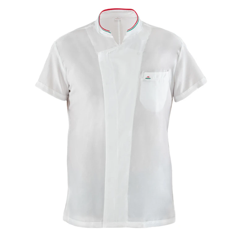 Chaqueta mao de trabajo de manga corta Chef Giblor's Brando 22P08G302