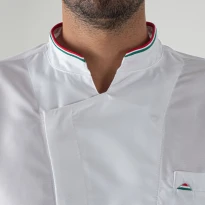 Chaqueta mao de trabajo de manga corta Chef Giblor's Brando 22P08G302