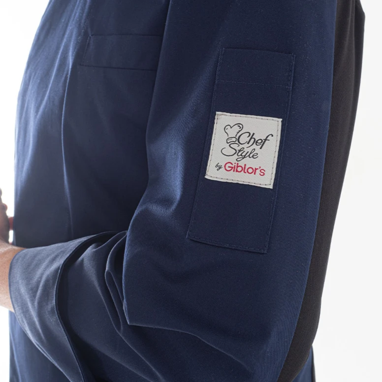 Chaqueta mao de trabajo de manga larga Chef Giblor's Raul 22P08G323