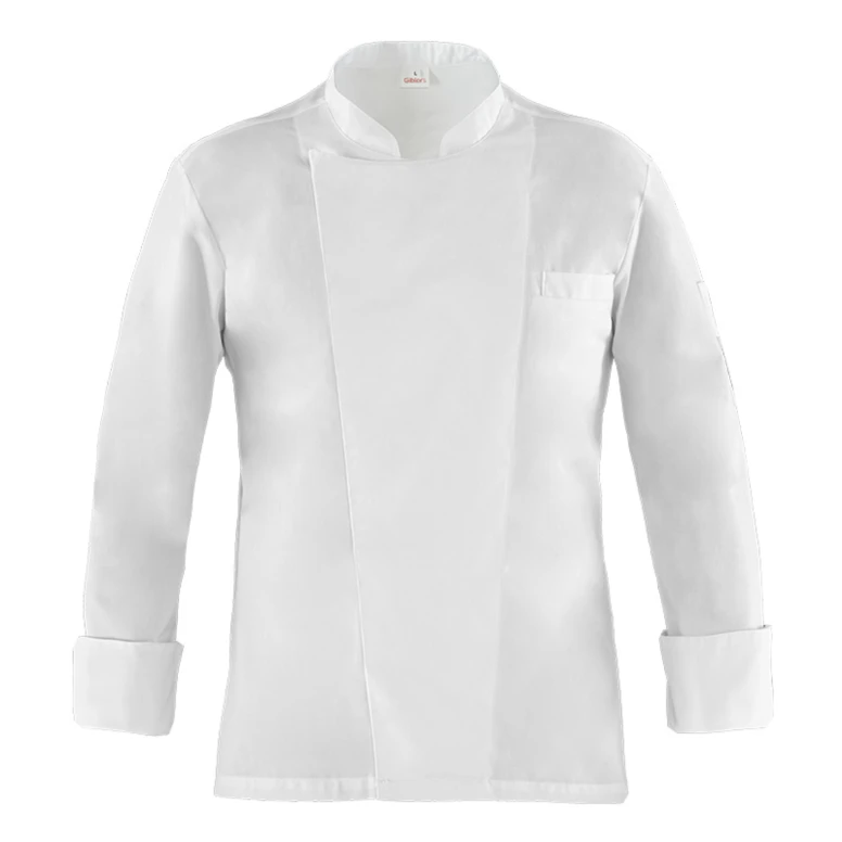 Chaqueta mao de trabajo de manga larga 100% Algodón Chef Giblor's Raul 22P08G322