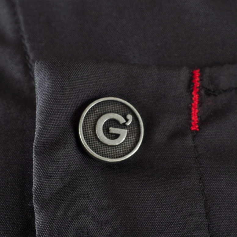 Chaqueta mao de trabajo de manga corta Chef Giblor's Sylvester 22P08G299