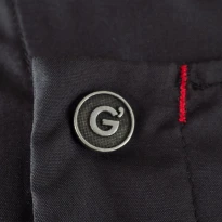 Chaqueta mao de trabajo de manga corta Chef Giblor's Sylvester 22P08G299