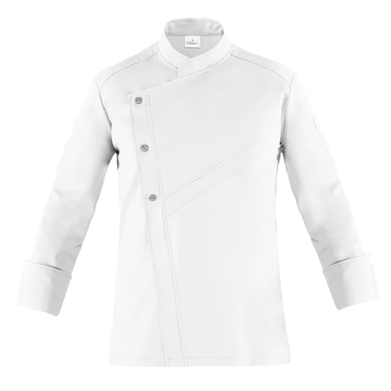 Chaqueta mao de trabajo de manga larga Chef Giblor's Samuel 22P08G298