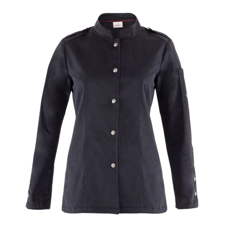 Chaqueta mao de trabajo de manga larga Chef Giblor's Keira Mujer 22P08G301