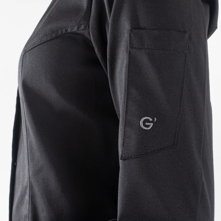 Chaqueta mao de trabajo de manga larga Chef Giblor's Keira Mujer 22P08G301