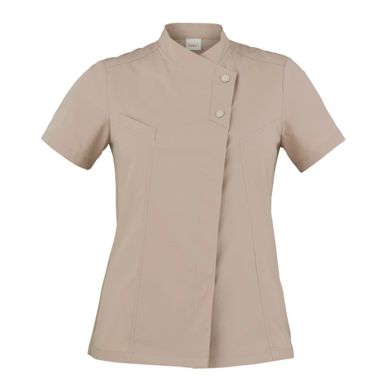 Chaqueta mao de trabajo de manga corta Chef Giblor's Megan Mujer 23P08G218