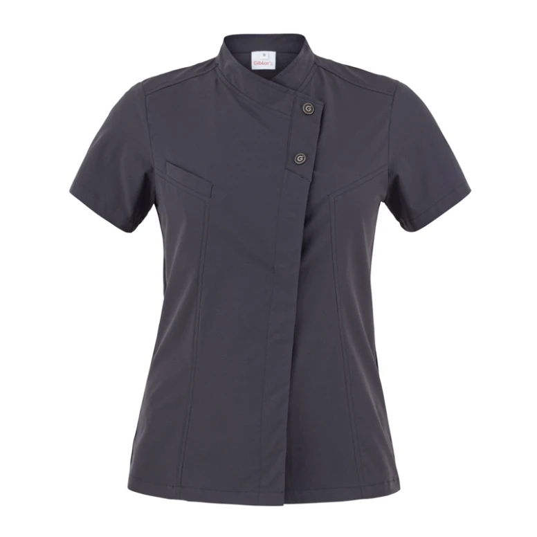 Chaqueta mao de trabajo de manga corta Chef Giblor's Megan Mujer 23P08G218