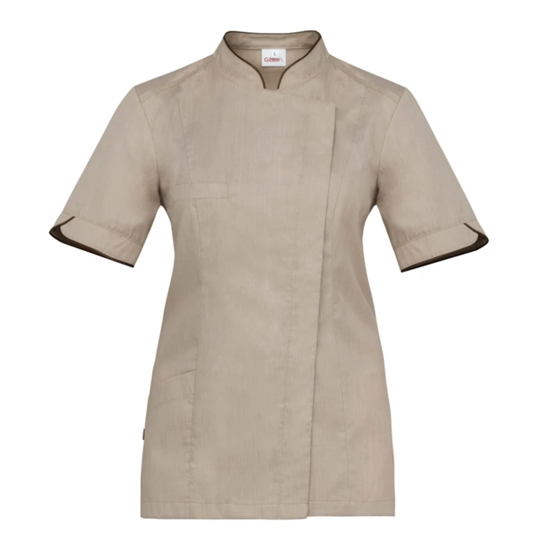 Liquidación total - Casaca de trabajo Giblor's Tania Lady 21P02K249 color gris Talla L