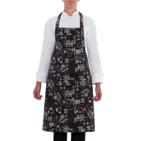 Delantal de trabajo Unisex 100% Algodón Giblor's Parigi 19P08H478