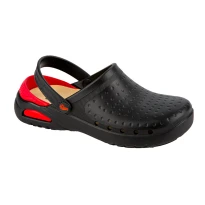 Liquidación total - Zueco de seguridad Giblor's Eva Soft OB E SRC 5036 color negro Número 41
