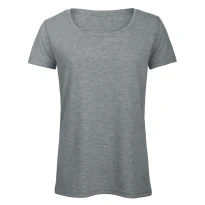 Camiseta de trabajo Triblend de manga corta Mujer B&C Collection - BCTW056