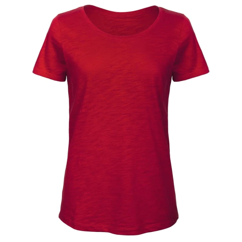 Camiseta de trabajo Inspire Slub T de manga corta Mujer B&C Collection - BCTW047