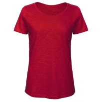 Camiseta de trabajo Inspire Slub T de manga corta Mujer B&C Collection - BCTW047