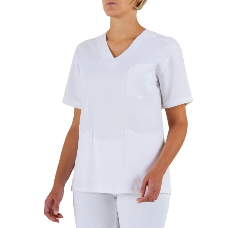 Blusa de trabajo 100% Algodón Multibolsillos Milena Mujer Giblor's 20P03K193
