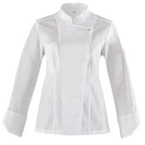 Chaqueta mao de trabajo de manga larga Stretch Chef Giblor's Sofia Mujer 22P08G293