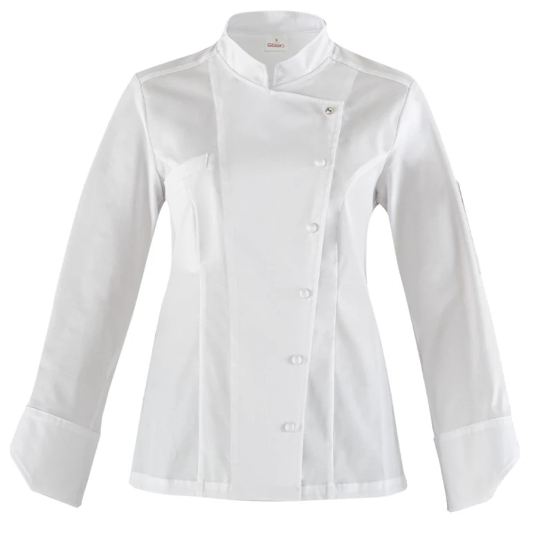 Chaqueta mao de trabajo de manga larga Stretch Chef Giblor's Sofia Mujer 22P08G293