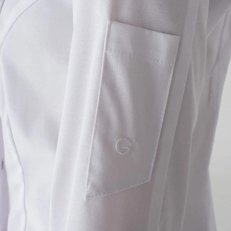 Chaqueta mao de trabajo de manga larga Stretch Chef Giblor's Sofia Mujer 22P08G293