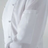 Chaqueta mao de trabajo de manga larga 100% Algodón Chef Giblor's Dante 22P08G291