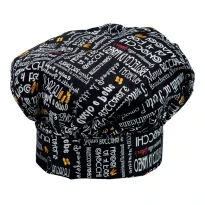 Gorro de trabajo de Chef 100% Algodón Giblor's Toque 14P05I483