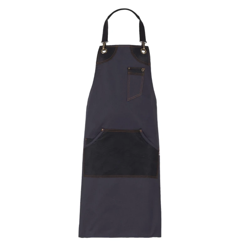 Delantal de trabajo Unisex 100% Algodón Multibolsillos Giblor's Dakota 20P01H160