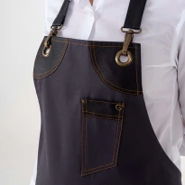 Delantal de trabajo Unisex 100% Algodón Multibolsillos Giblor's Dakota 20P01H160