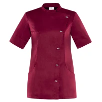 Chaqueta mao de trabajo de manga corta Multibolsillos Chef Giblor's Maya Mujer 19P02K124