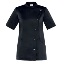 Chaqueta mao de trabajo de manga corta Multibolsillos Chef Giblor's Maya Mujer 19P02K124 2