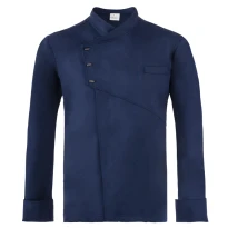 Chaqueta de trabajo de manga larga Chef Giblor's Emanuel 20P08G958