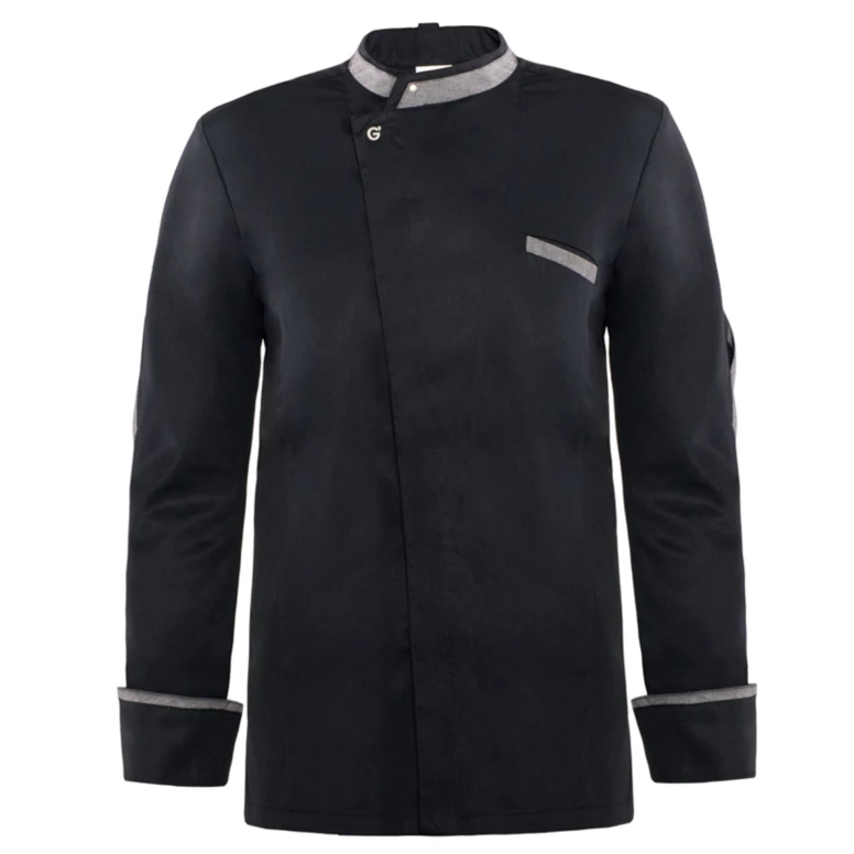 Chaqueta mao de trabajo de manga larga Chef Giblor's Dionisio 19P08G084