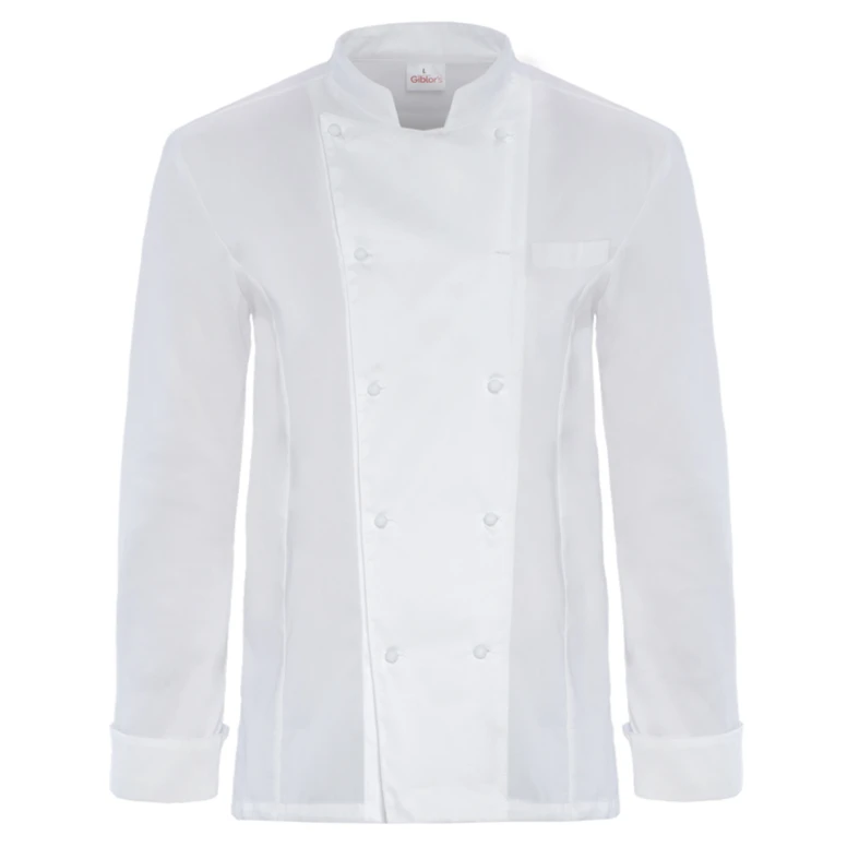 Chaqueta mao de trabajo de manga larga Chef Giblor's Raphael 18P08G044