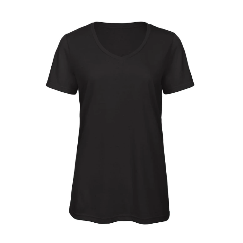 Camiseta de trabajo V Triblend de manga corta Mujer B&C Collection - BCTW058