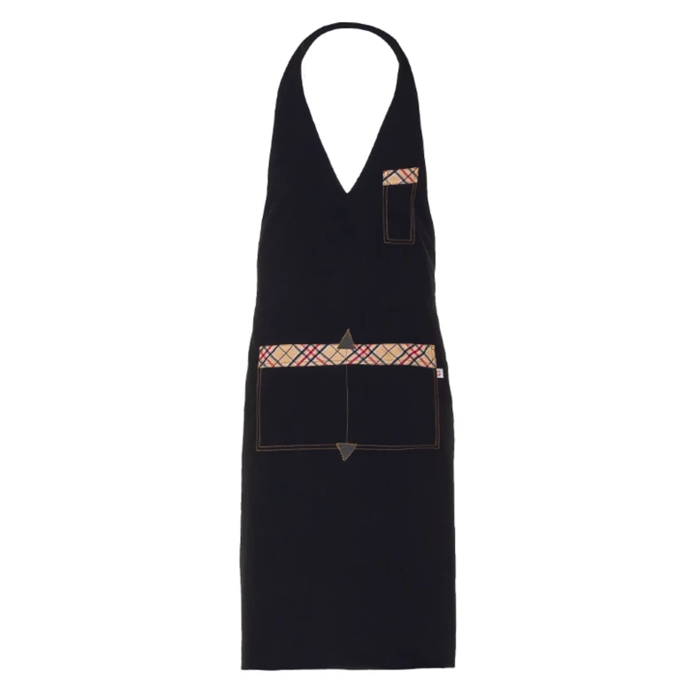 Delantal de trabajo Multibolsillos Giblor's Madras Mujer 20P01H157