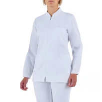 Giblor's 100% Algodón Alice con cremallera Mujer 20P03K192 blusa de trabajo