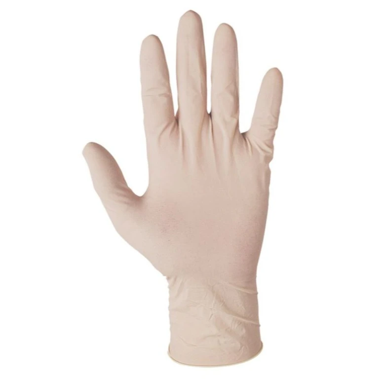 100 piezas - Guantes de trabajo desechables de látex - ISSA 07248
