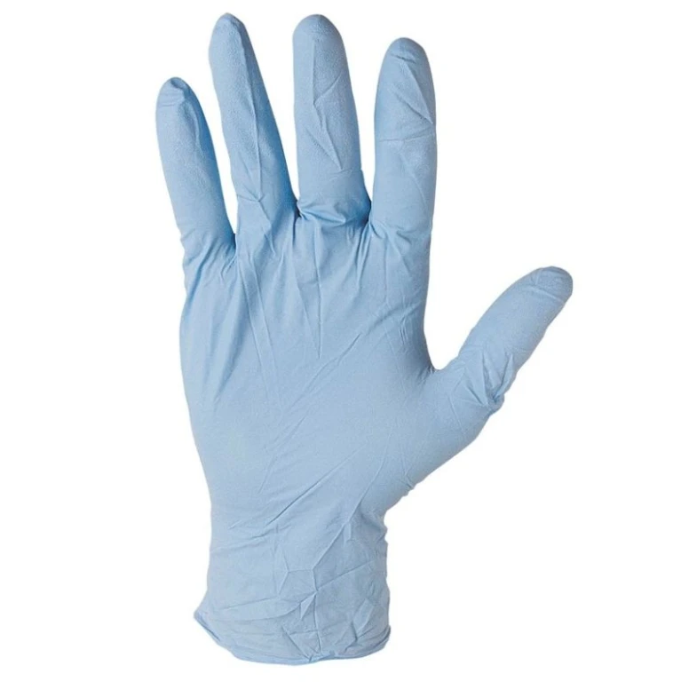 100 piezas - Guantes de trabajo desechables de nitrilo - ISSA 07253