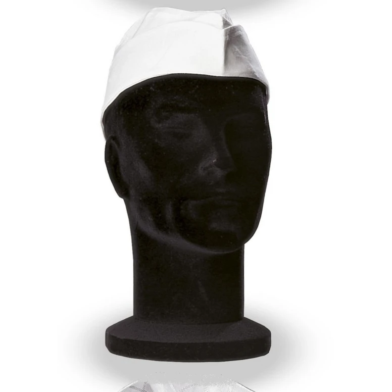 2 Piezas - Gorro de trabajo 100% algodón para chef Giblor's 400