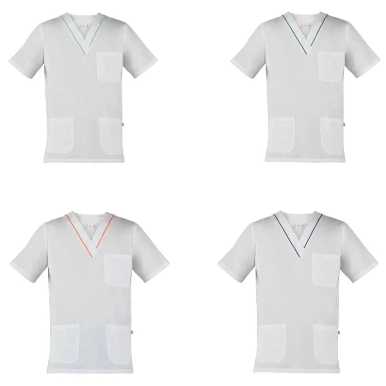 Blusa de trabajo 100% Algodón Multibolsillos Giblor's Q3K00244