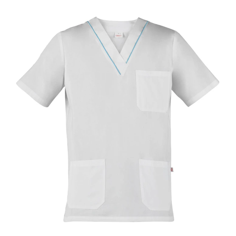 Blusa de trabajo 100% Algodón Multibolsillos Giblor's Q3K00244