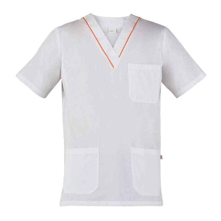 Blusa de trabajo 100% Algodón Multibolsillos Giblor's Q3K00244
