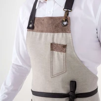 Delantal de trabajo Unisex Multibolsillos Giblor's Tropez 20P01H149