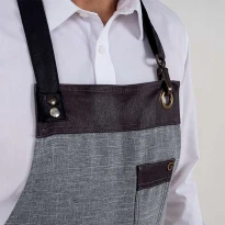 Delantal de trabajo Unisex Multibolsillos Giblor's Tropez 20P01H149