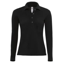 Polo de trabajo Safran Pure LSL Mujer de manga larga B&C Collection - BCPW456