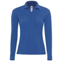Polo de trabajo Safran Pure LSL Mujer de manga larga B&C Collection - BCPW456