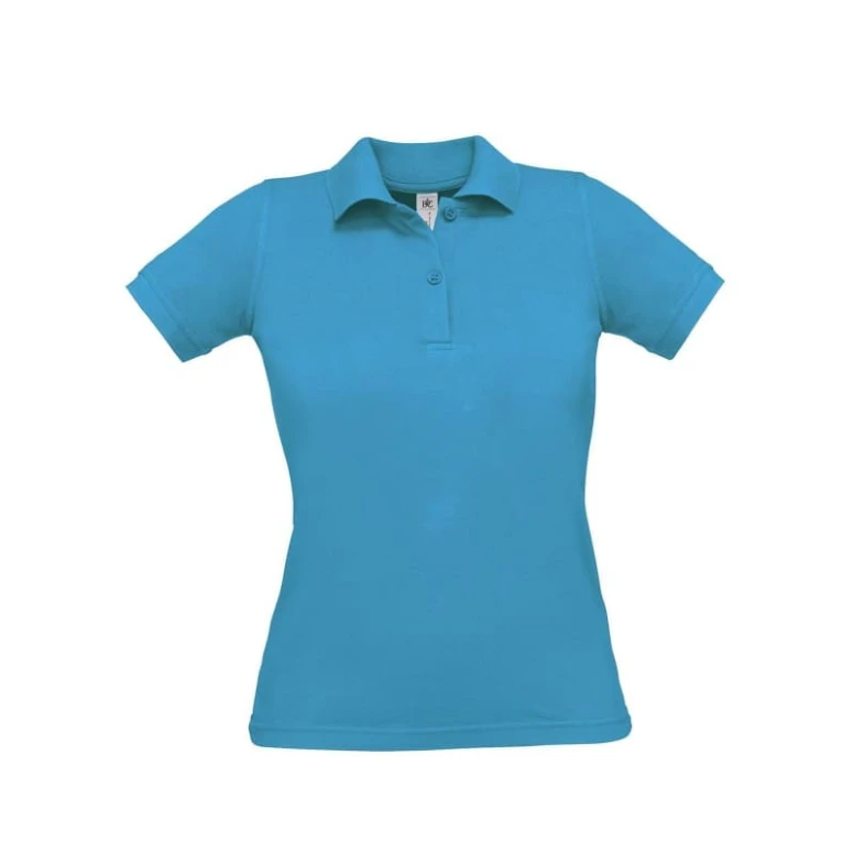 Polo de trabajo Safran Pure Mujer de manga corta B&C Collection - BCPW455