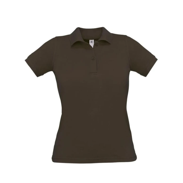 Polo de trabajo Safran Pure Mujer de manga corta B&C Collection - BCPW455